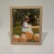 Large Natural 33x25 Wood Picture Frame Acrylic Glass - Light Wooden Poster Frame